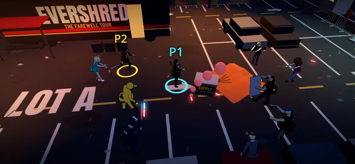 Survival map: Lot A.